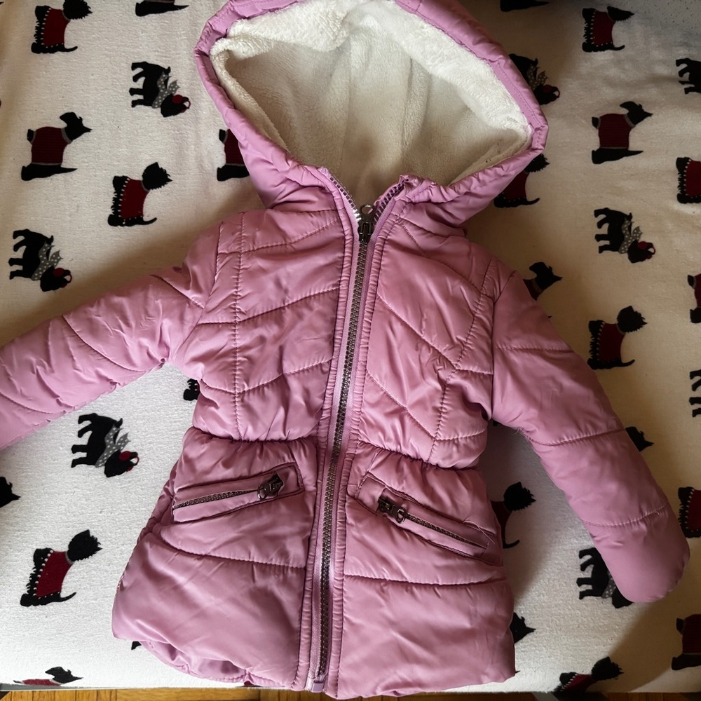 btween Light Pink Quilted Jacket